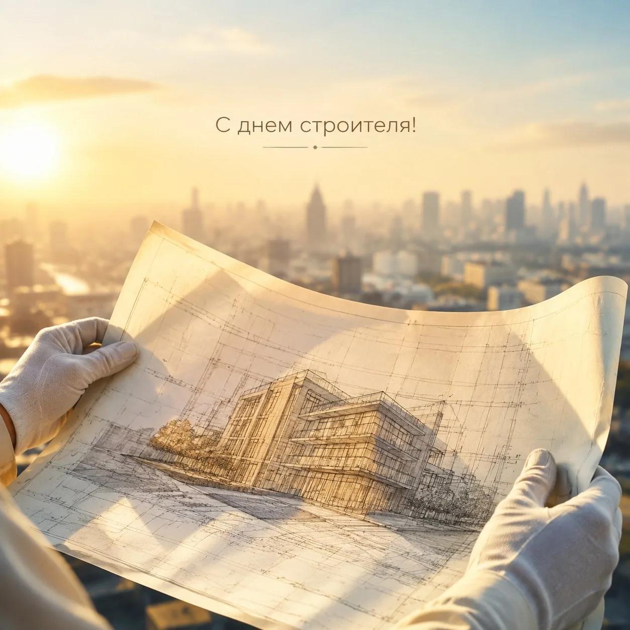 с Днём строителя!